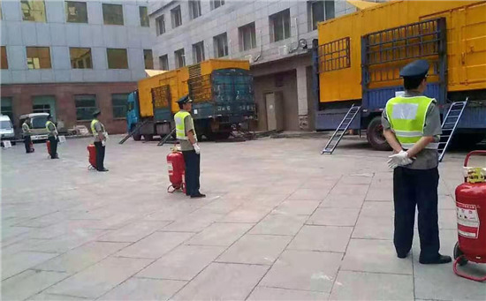 萨迦租赁发电机案例