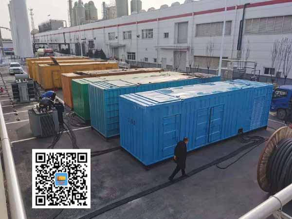 萨迦出租发电机