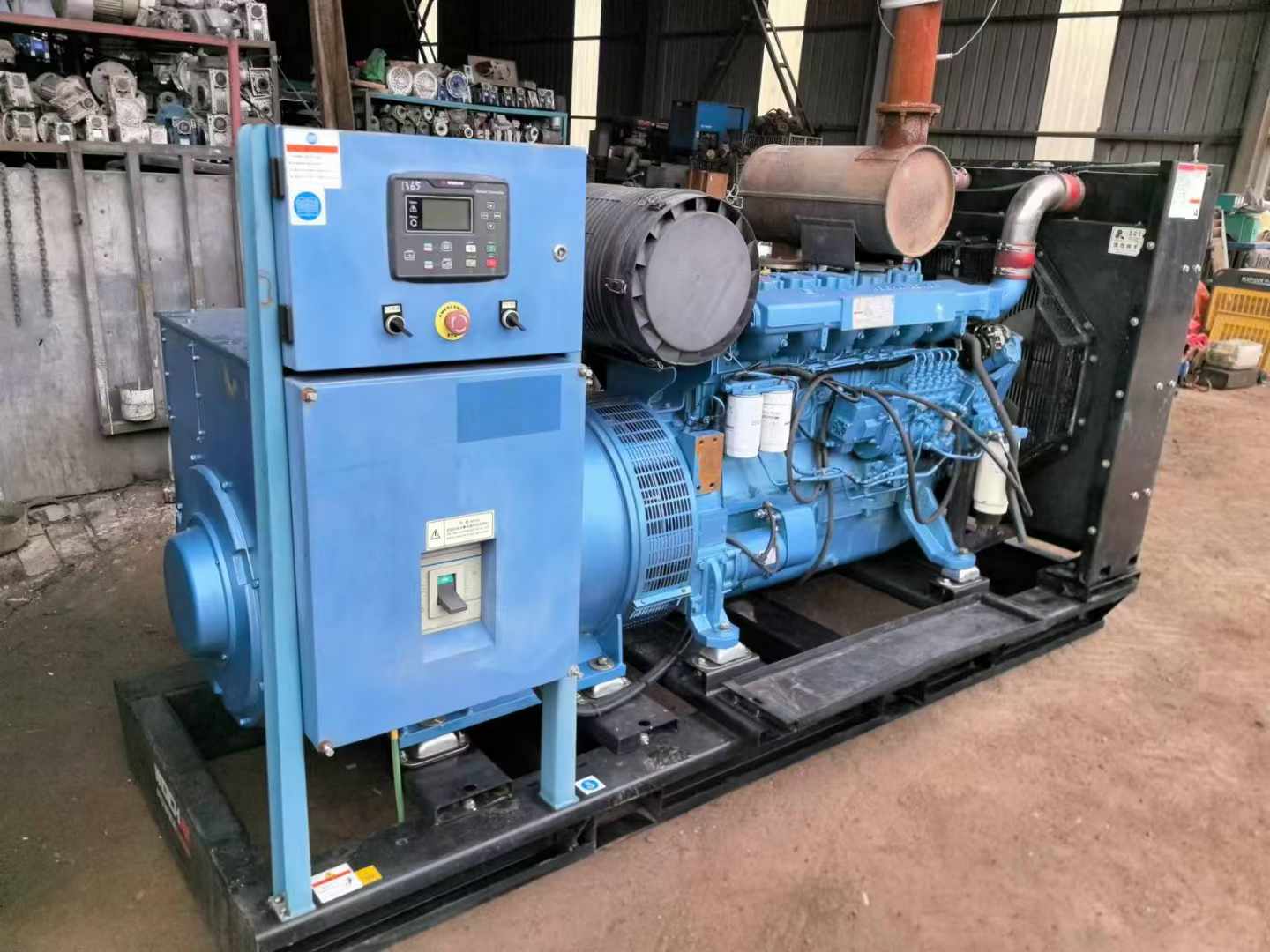 萨迦500kW 柴油发电机组可带动设备功率的计算公式是什么？